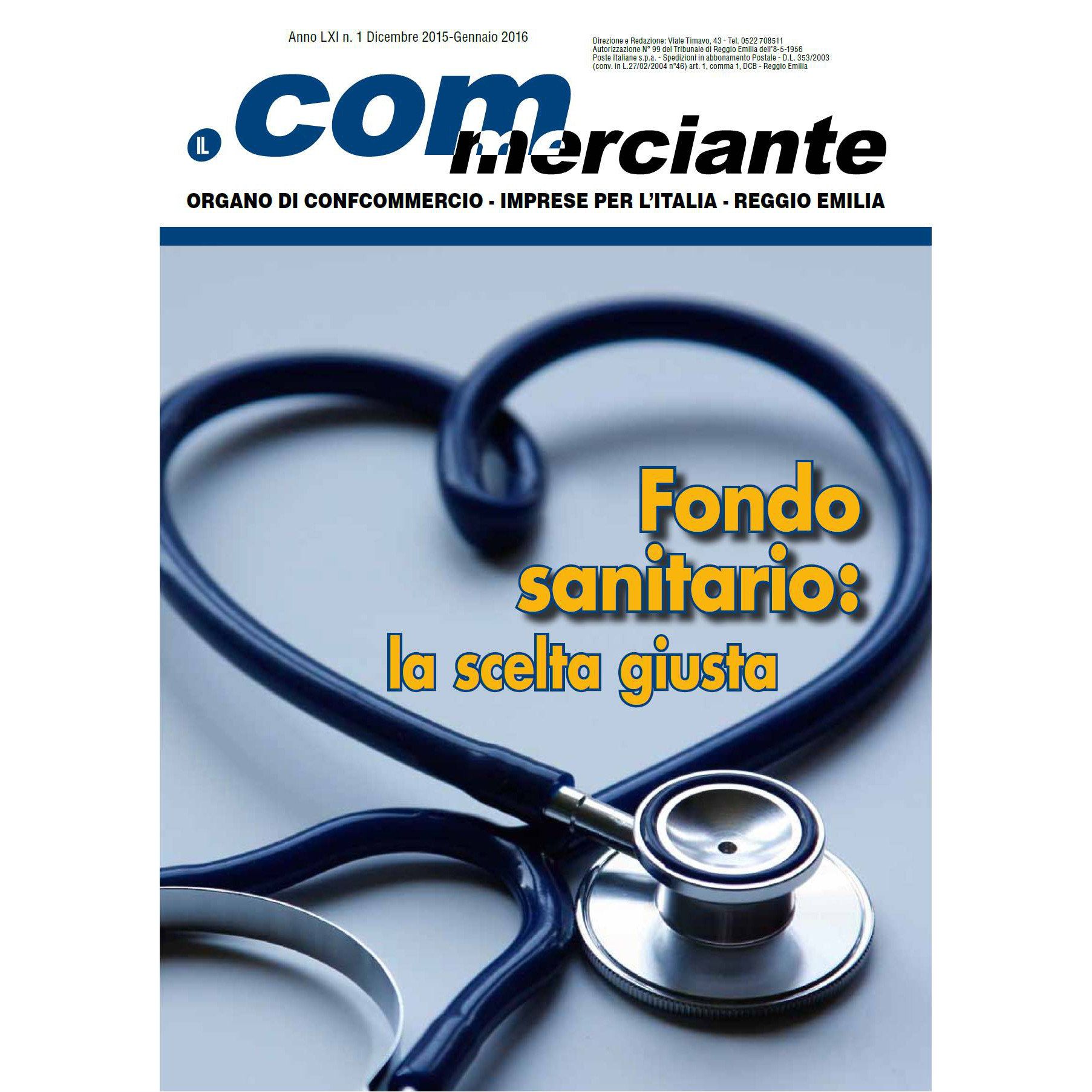 Il Commerciante 2016_01 - Copertina QUADRATA